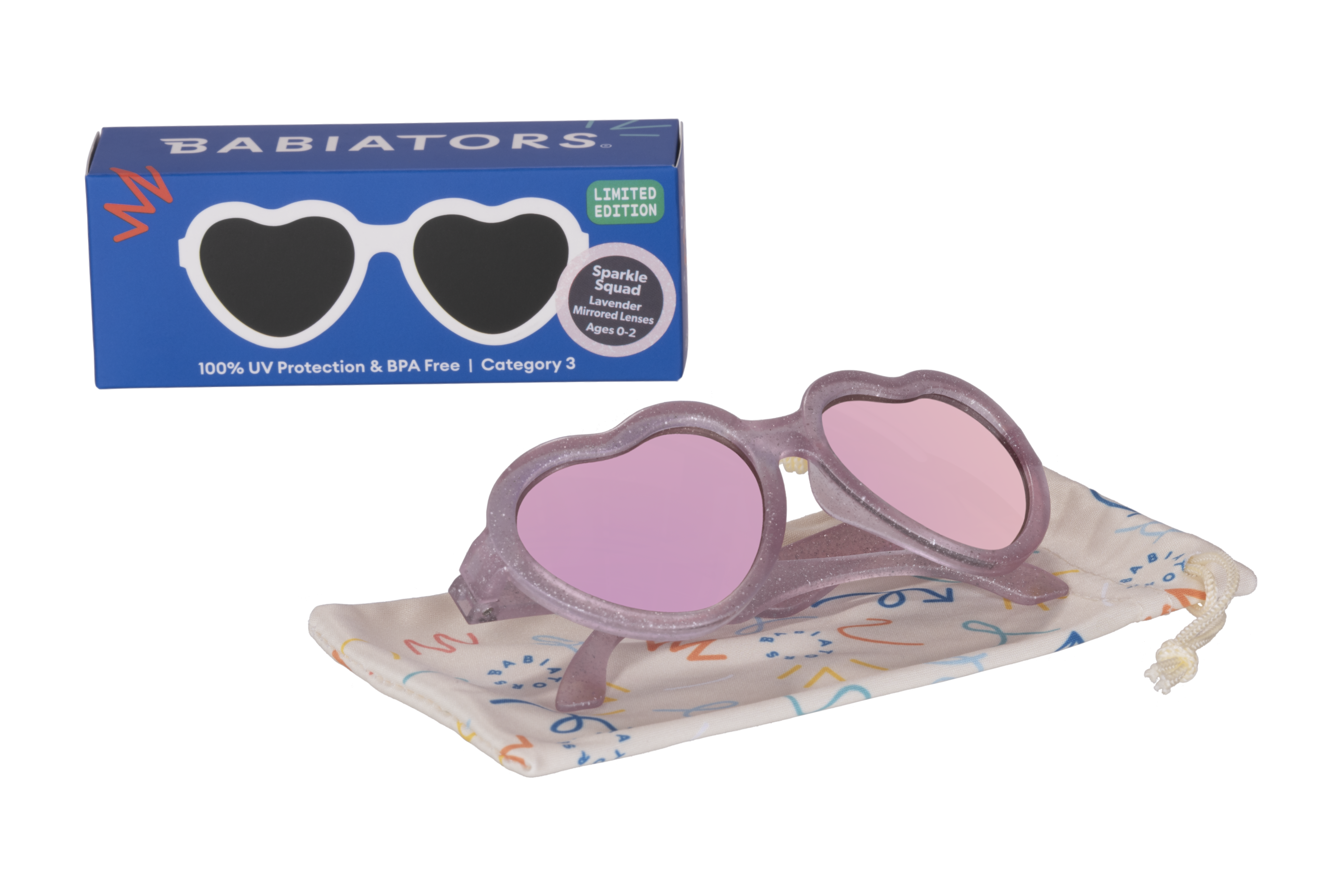 Originals Hearts: Sparkle Squad | Lavender Mirrored Lenses | Ages 0-2 thumbnail 4
