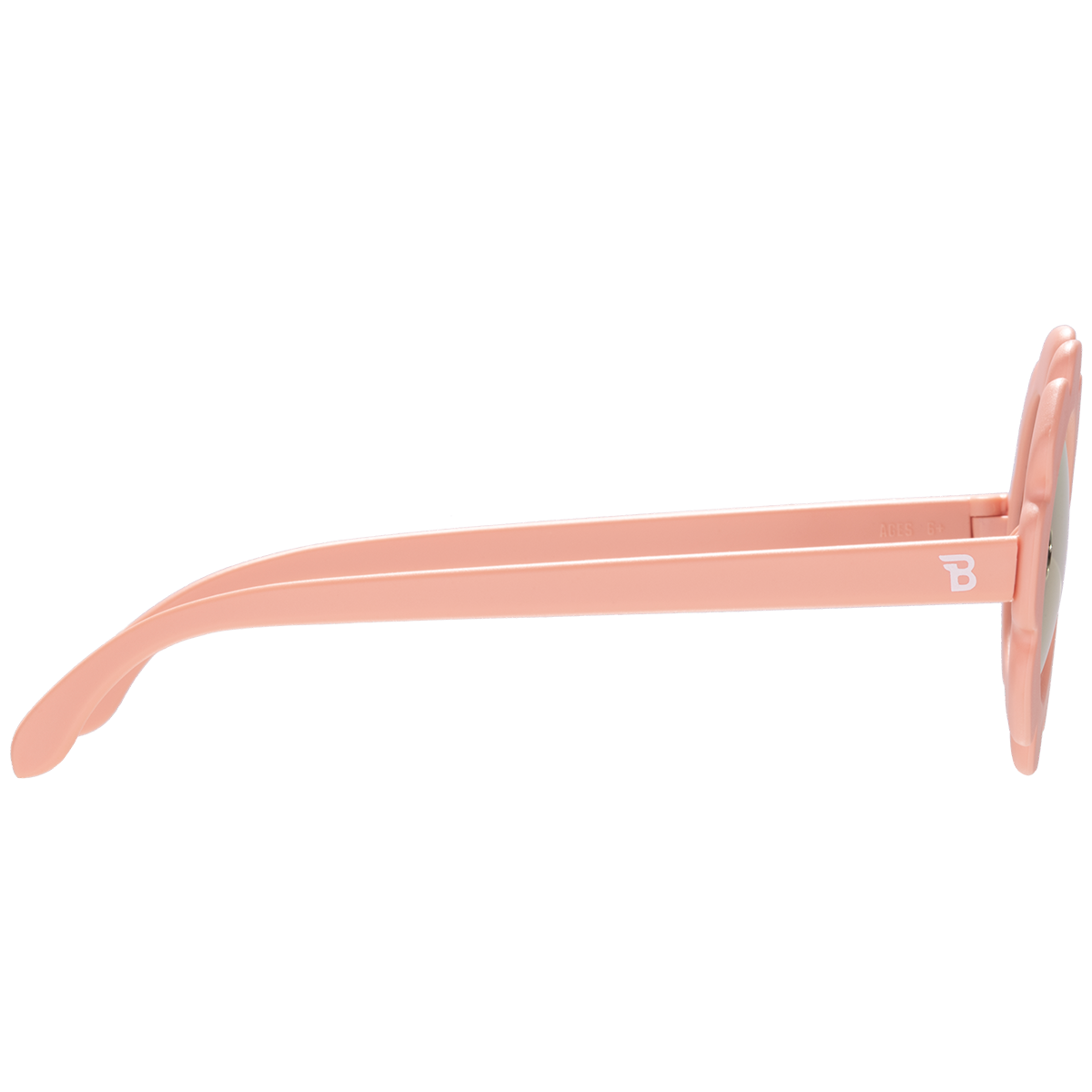 Polarized Flower: Peachy Keen | Rose Gold Mirrored Lens thumbnail 3