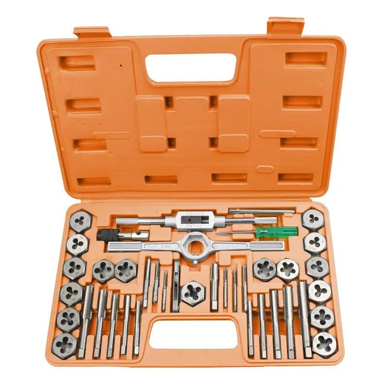 Ensemble de Tarauds et Matrices  40 pièces Haut de Gamme