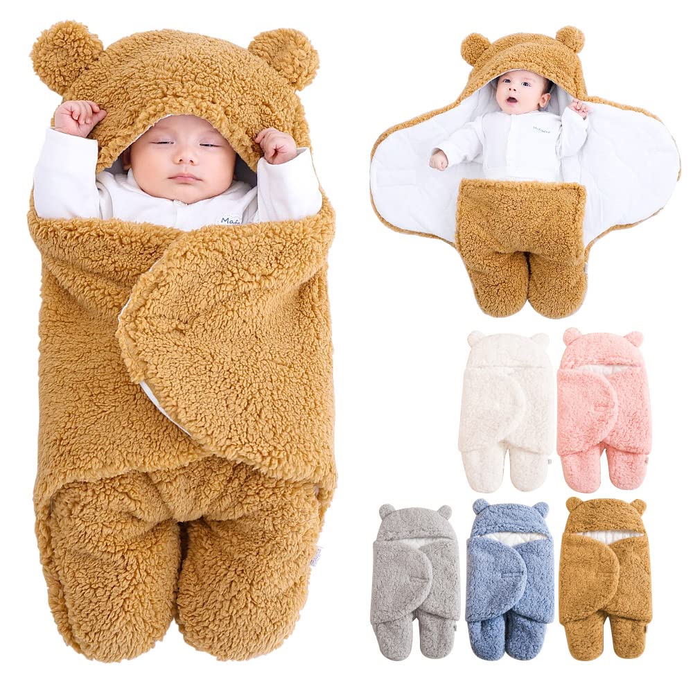 Couverture pour Bébé Emmaillotage, Sac de Couchage (Couleur Aléatoire)