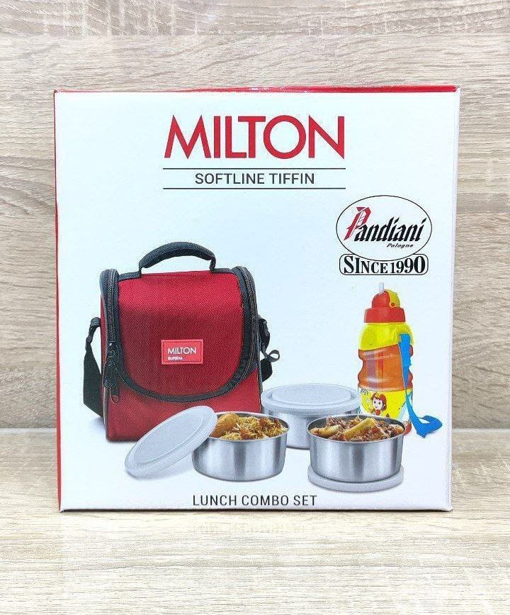 Ensemble Repas Écologique Boîtes à Lunch en Acier Inoxydable avec Bouteille Réutilisable