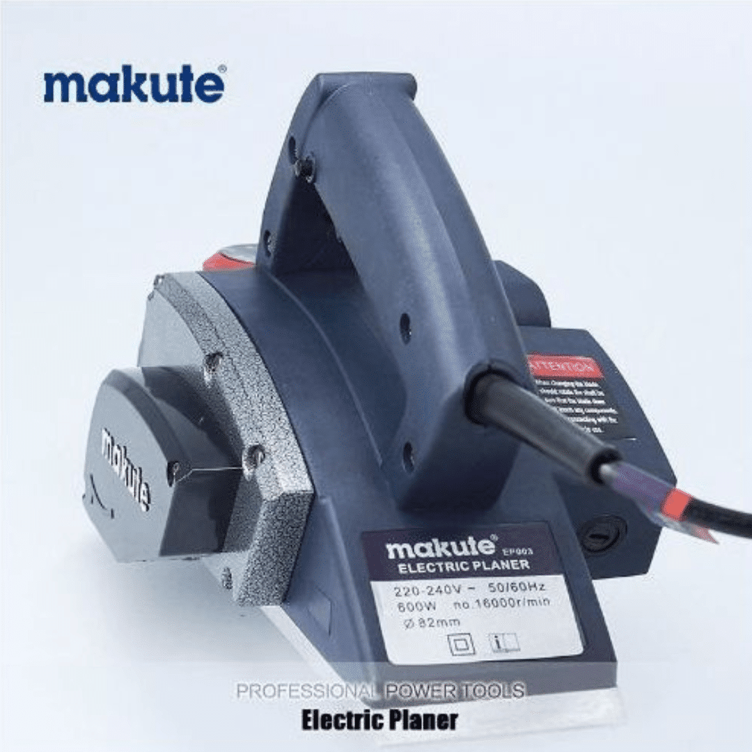 Raboteuse électrique 600W pour bois – outil professionnel pour travaux de menuiserie