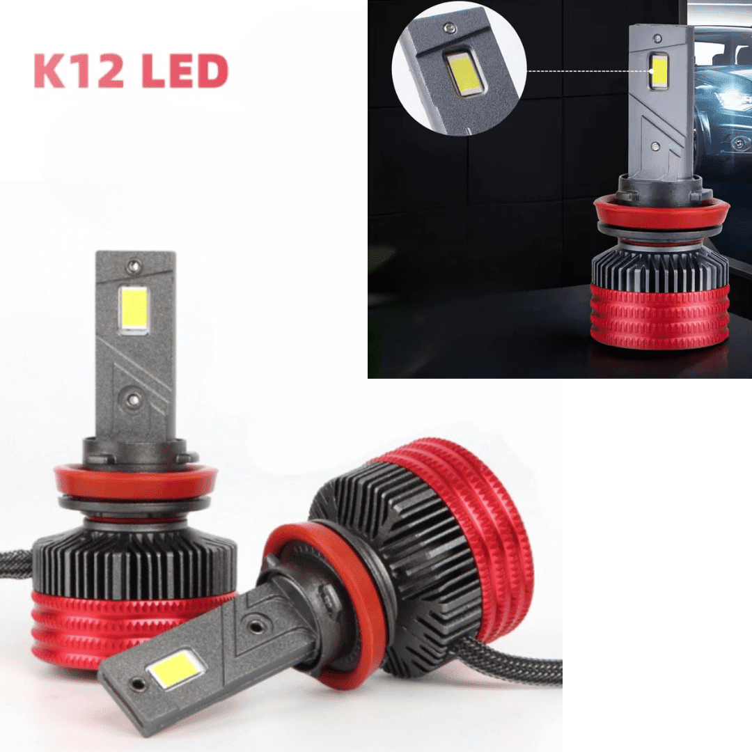 Feux LED K12 H4 pour phare avant voiture – Performance et longévité