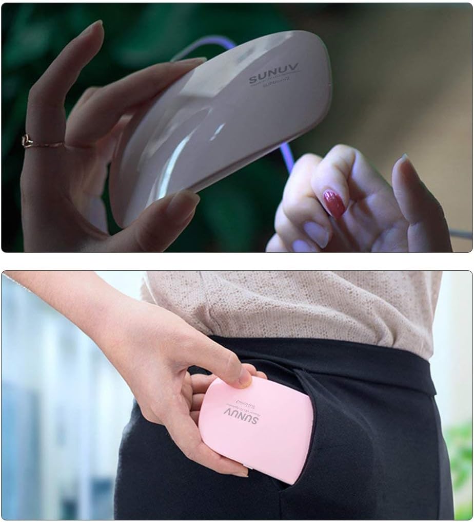 Mini lampe UV LED pour vernis Gel, design souris avec câble USB thumbnail 3
