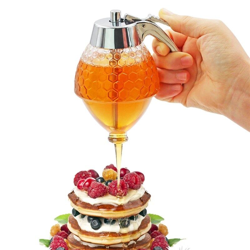 Distributeur de Miel avec Bouteille à Presser , Accessoires de Cuisine thumbnail 4