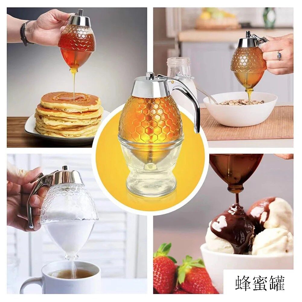 Distributeur de Miel avec Bouteille à Presser , Accessoires de Cuisine thumbnail 2