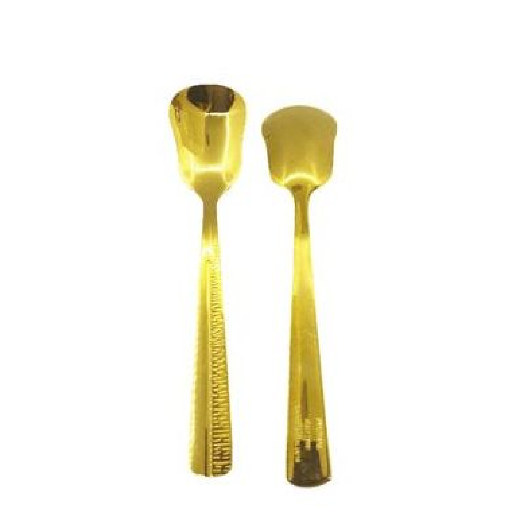 6 Cuillères à Café en Acier Inoxydable Cuillères Design Classique thumbnail 3