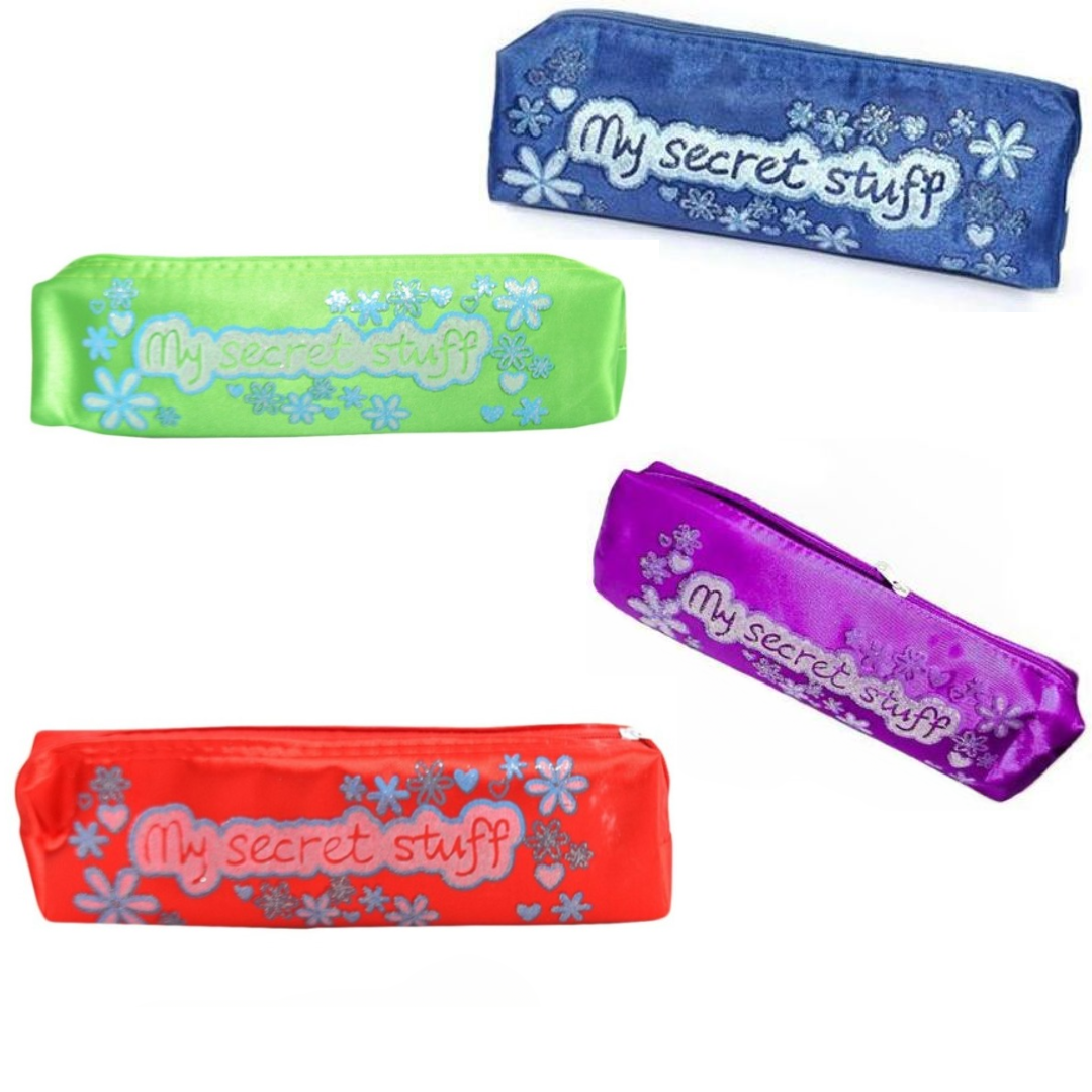 Étui de rangement pour stylos, pour enfants, couleur aléatoire