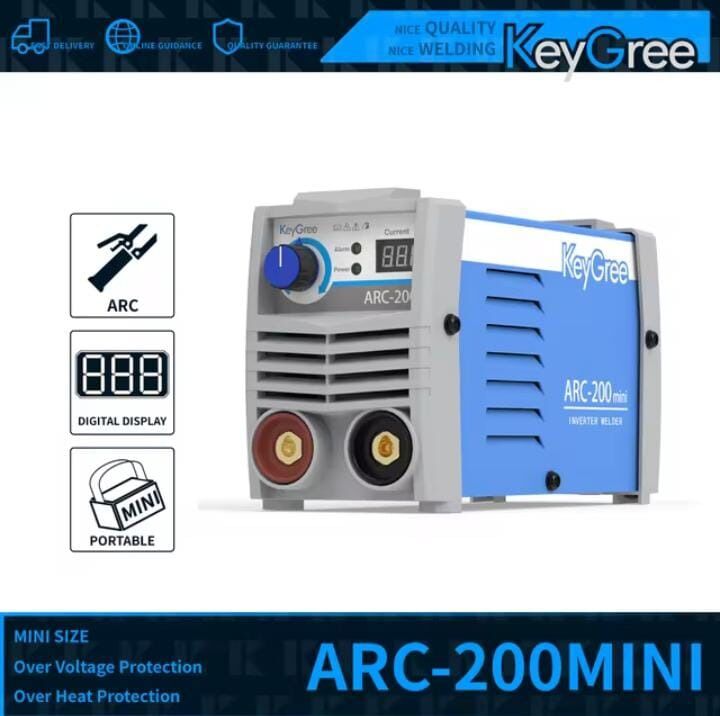 Mini Machine à Souder Électrique Légère avec écran numérique 220V,220A pour la Maison