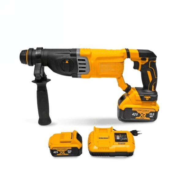 Perceuse à Percussion Électrique Multifonctionnelle avec 2 Batteries Rechargeables