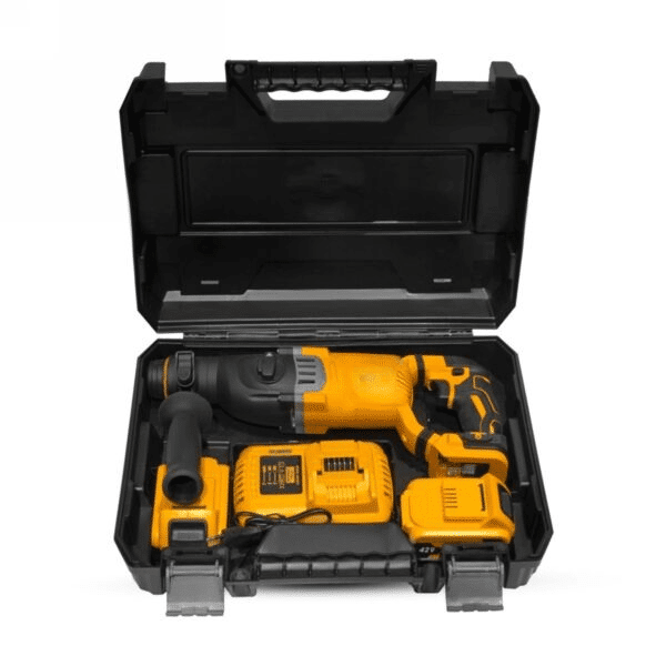 Perceuse à Percussion Électrique Multifonctionnelle avec 2 Batteries Rechargeables thumbnail 4