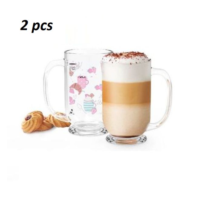Tasses En Verre Transparent Pour Café Ou Chocolat Chaud Lot De 2