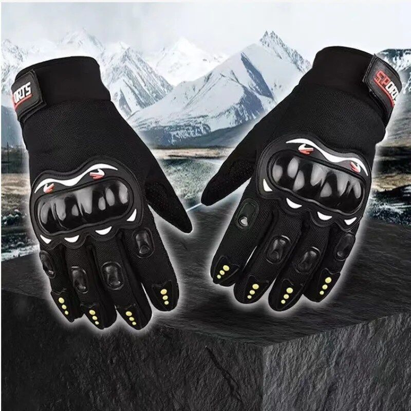 Gants de Moto Haute Performance avec Coque Rigide et Respirabilité Avancée