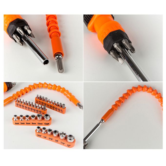 Set de Tournevis Flexibles et Embouts D’extension