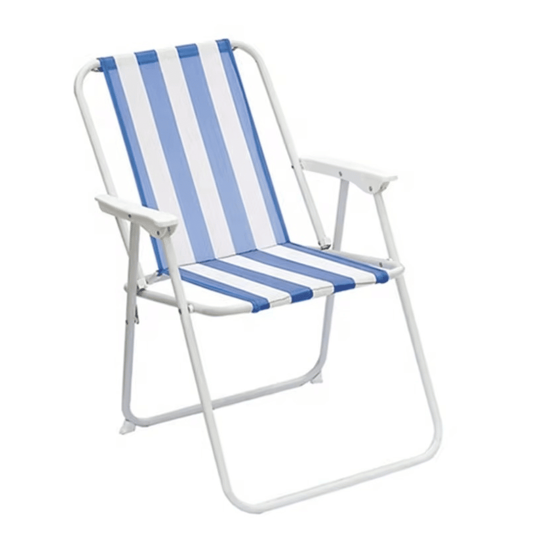 Chaise de Camping Pliable Portable pour Jardin et Pique-Nique et Activités en Plein Air thumbnail 1