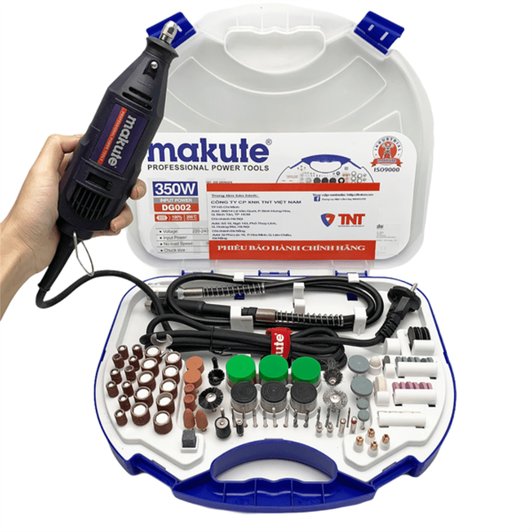 Perceuse rotative multifonction 350W + boîte d’accessoires