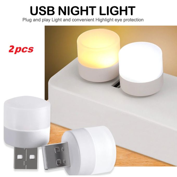 Éclairez votre Espace de Travail avec Nos Mini Lampes LED USB Pour Ordinateur 2 Pcs