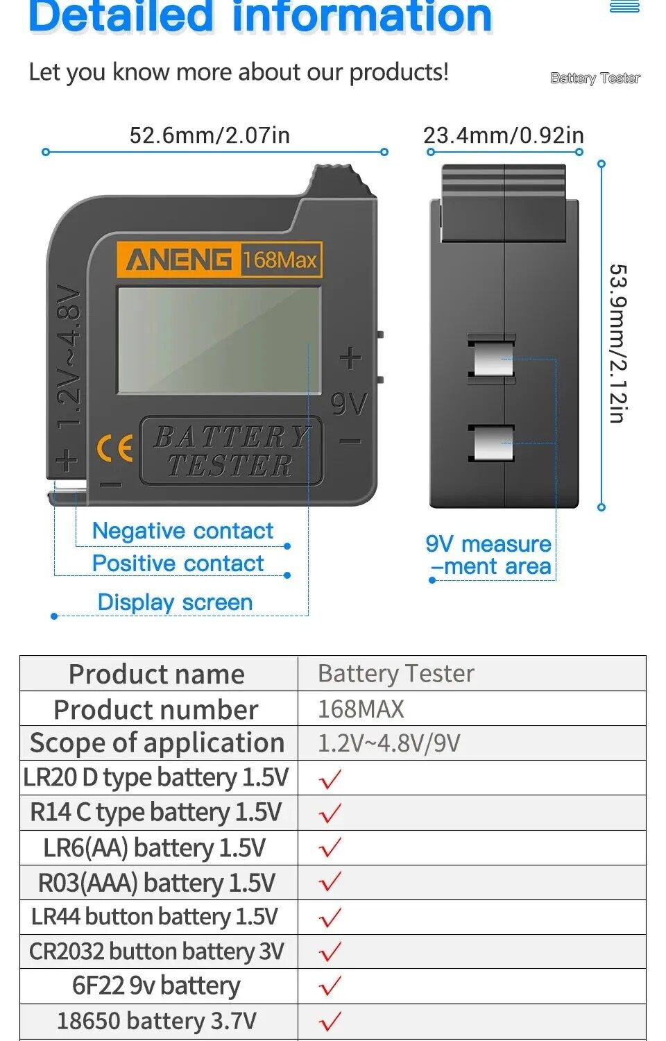 Testeur de Batterie Lithium - Surveillance d’Énergie thumbnail 4
