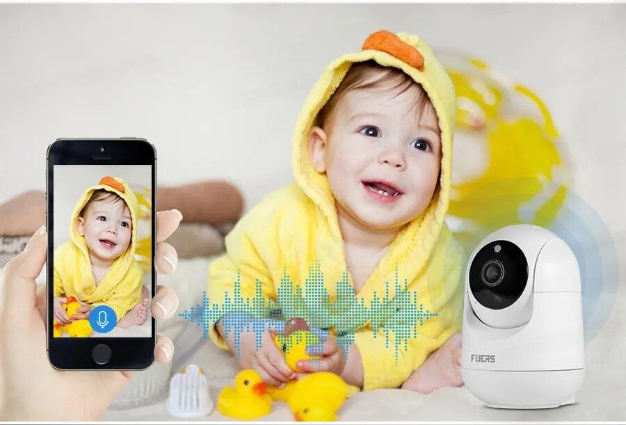 Gardez un œil vigilant avec la Caméra Intelligente WiFi pour Bébé thumbnail 4