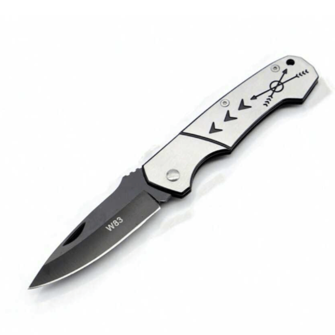 1 pièce : Couteau portable pliable , de voyage pour extérieur, mini couteau en acier pour fruits thumbnail 2