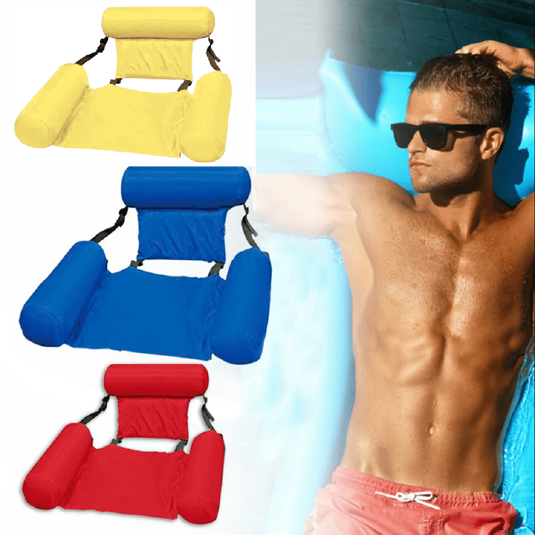 Fauteuil de Piscine Gonflable pour une Relaxation (colleur aléatoire)