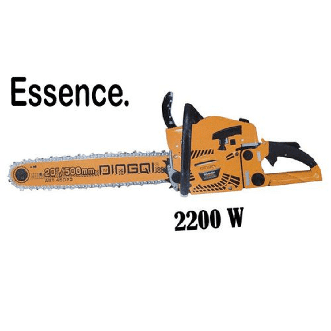 Tronçonneuse à chaîne scie essence électrique ,Tronçonneuse 2200W