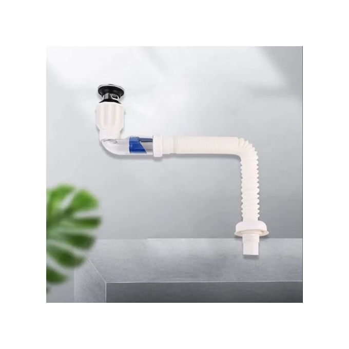 Kit De Vidange Lavabo Tout-en-un – Installation Facile Et Étanchéité Optimale thumbnail 3