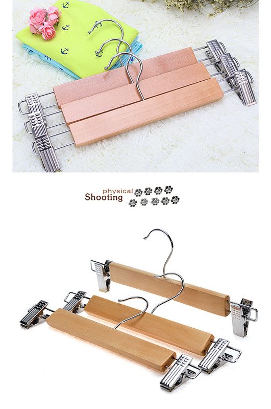 Optimisez L’espace de Votre Dressing avec Nos Cintres en Bois pour Jupes thumbnail 3