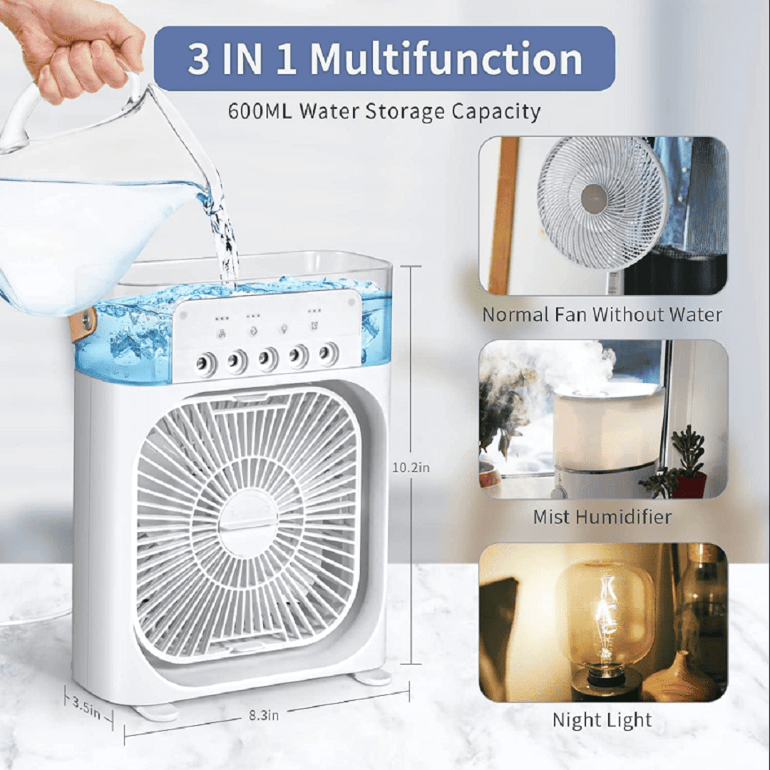 Climatiseur Portable USB Confort Fraîcheur Instantanée (couleur aléatoire)