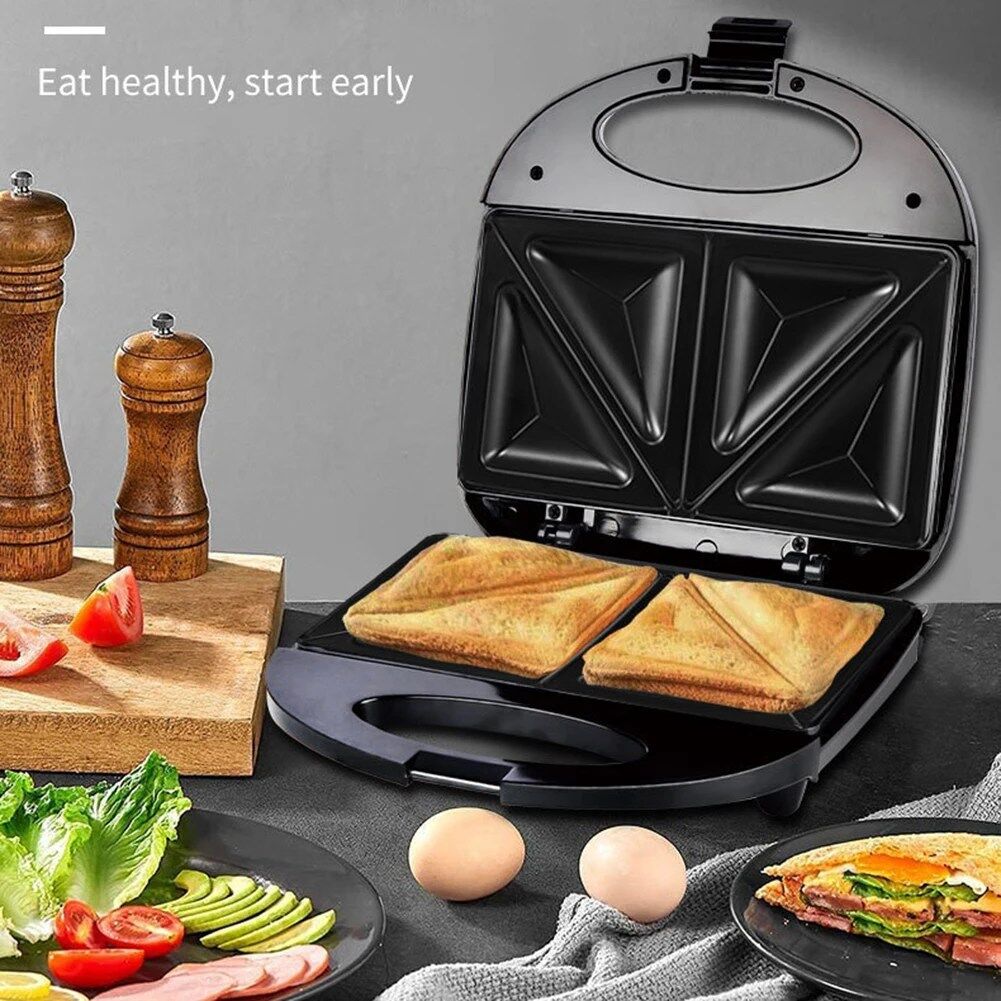 Démarrez votre journée avec style grâce au Mandine Sandwich Maker le compagnon idéal pour des petits déjeuners délicieux