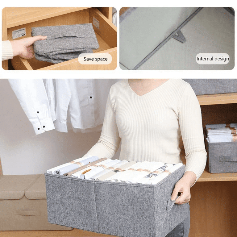 Boîte de rangement pliable pour vêtements d’enfants pour chambre à coucher