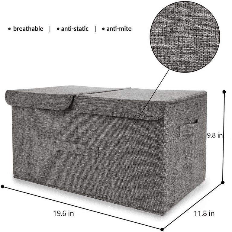 Boîte de rangement pliable pour vêtements d’enfants pour chambre à coucher thumbnail 3