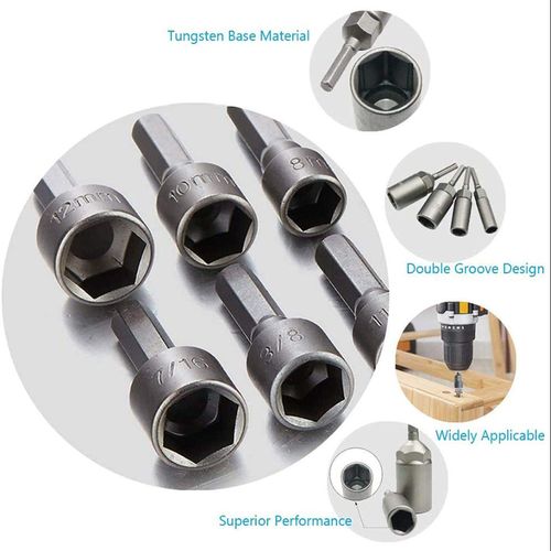 Kit de 9 Douilles Spéciales pour Extraction de Boulons, 5-13 mm