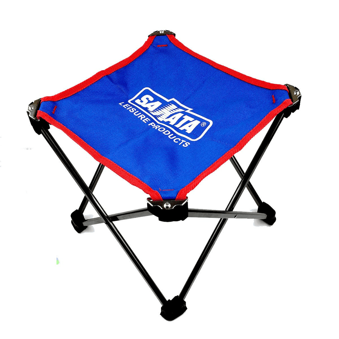 Tabouret pliable portable idéal pour camping, plage et activités extérieures. thumbnail 2