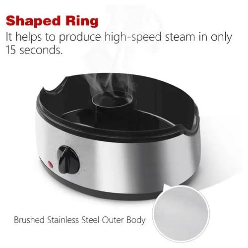 Cuiseur Vapeur Électrique Polyvalent a 3 Niveaux thumbnail 4