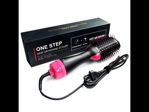 Brosse Soufflante Rotative Multifonction pour Sèche-Cheveux