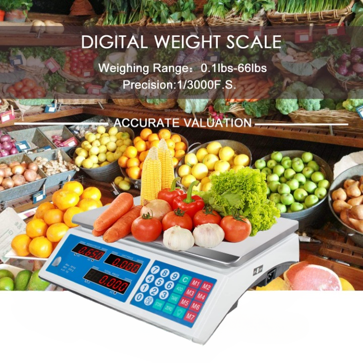 Balance Électronique De Cuisine En Acier Inoxydable,40kg thumbnail 3