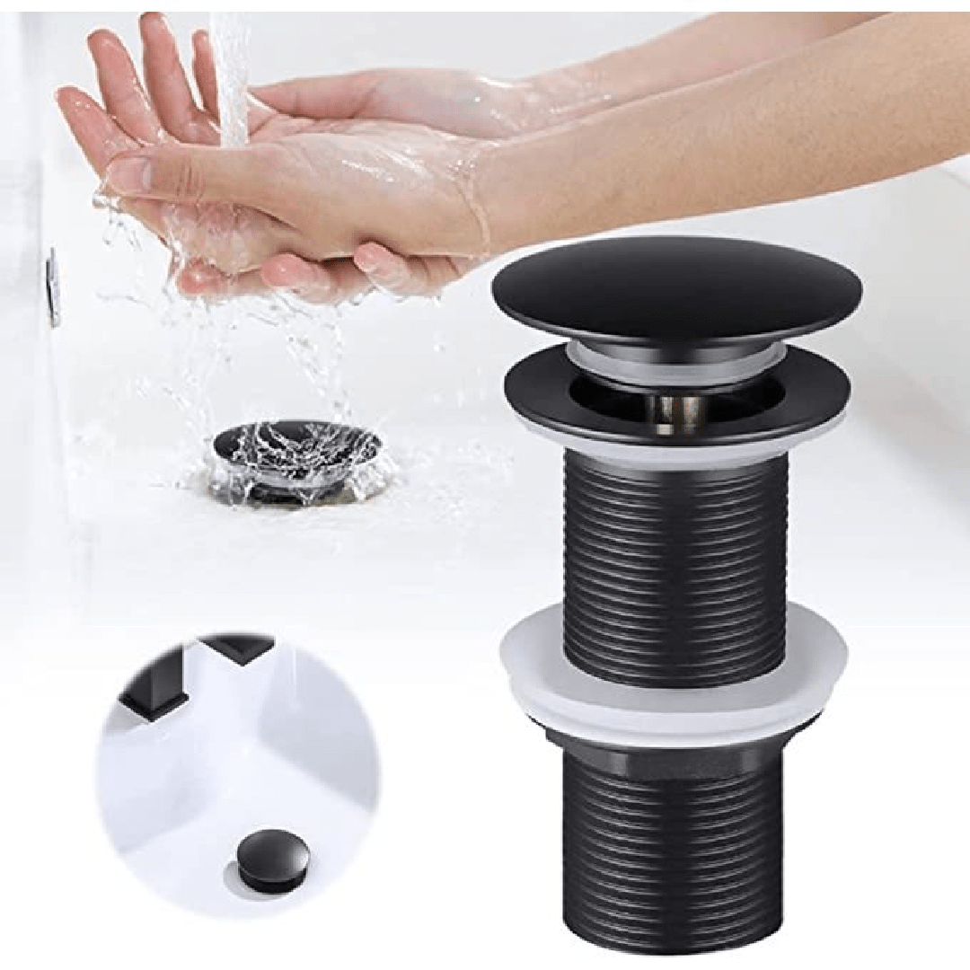 Bouchon Vidage Salle de Bain, Bonde de Lavabo thumbnail 2