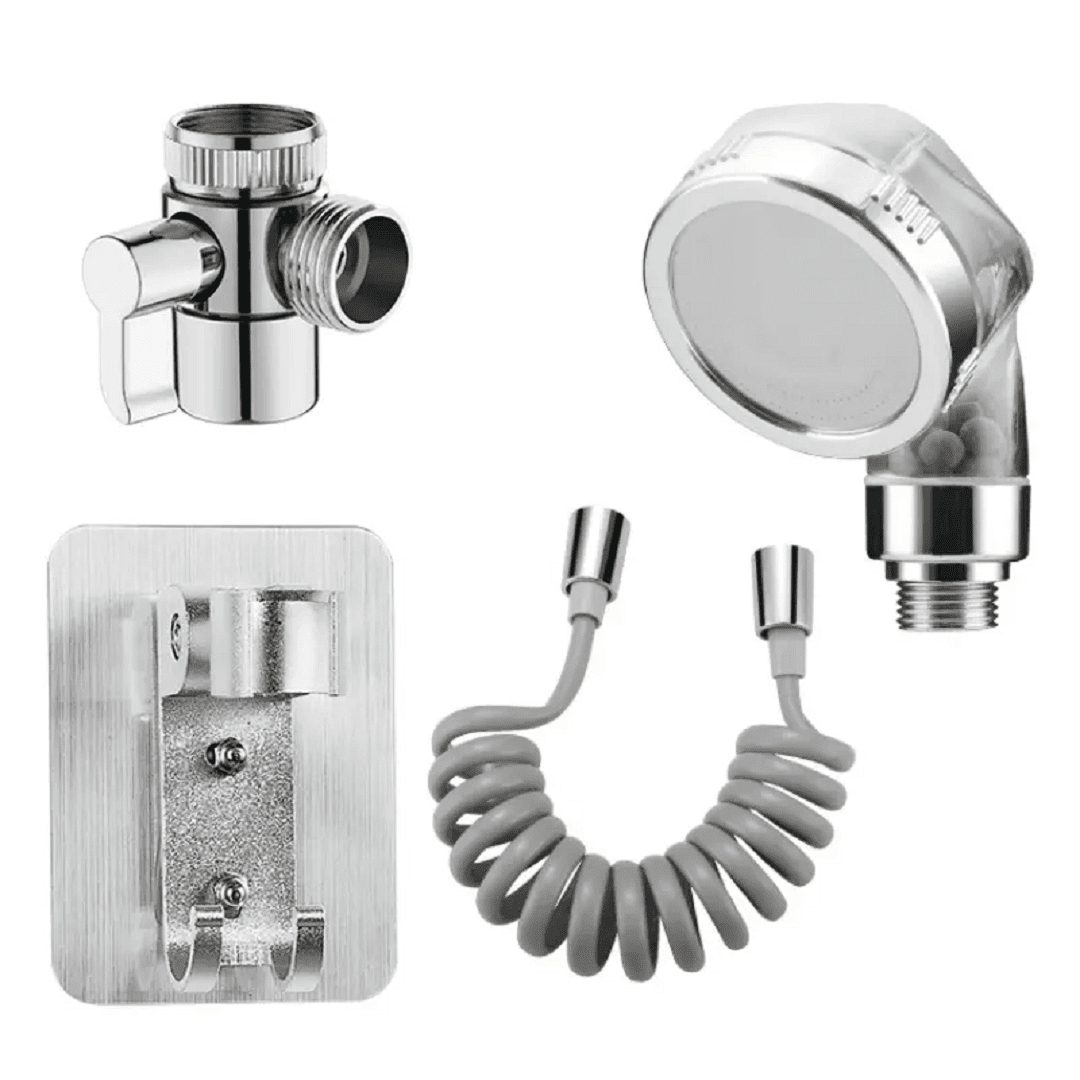 Ensemble Pomme de douche, douchette à main pour robinet évier