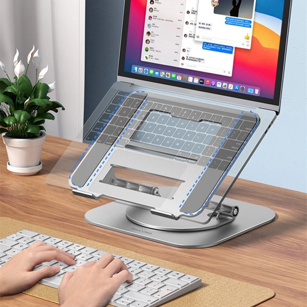 Support Rotatif 360° pour Ordinateur Portable