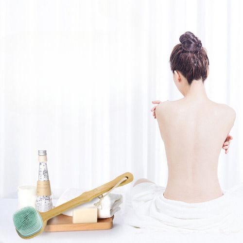 Brosse de Bain avec Long Manche et Massage Double Face (colleur aléatoire) thumbnail 4