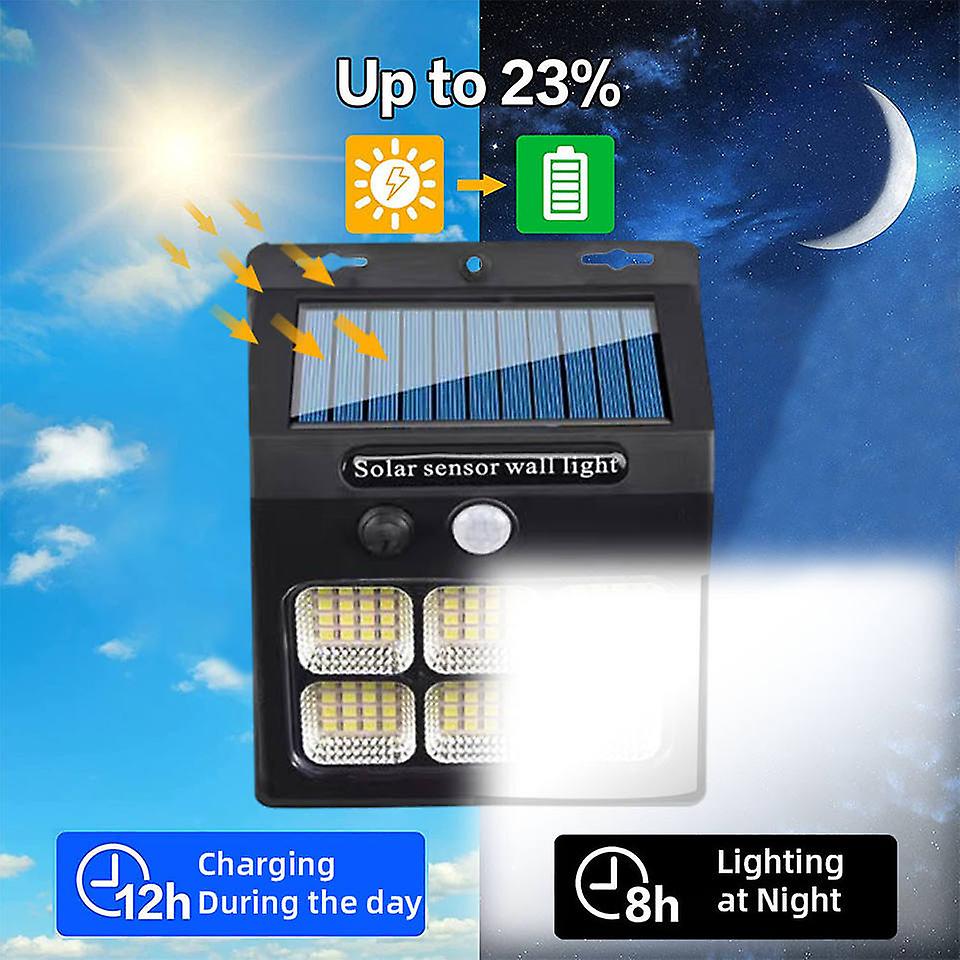 Illuminez votre jardin avec notre Applique Murale Solaire à LED Étanche