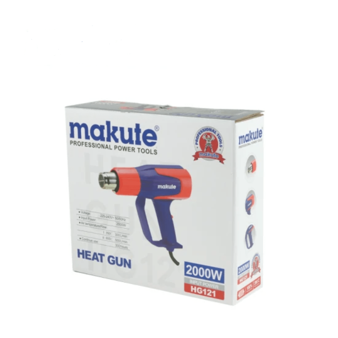 Décapeur thermique 2000W Makute pour des travaux de nettoyage et de finition parfaits
