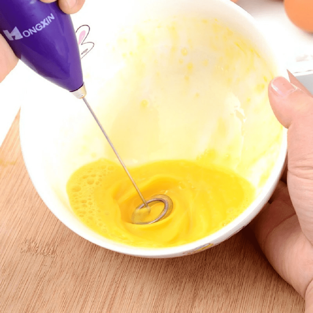Batteur Électrique Polyvalent pour Lait et Café et Œufs (Colleur Aléatoire) thumbnail 3