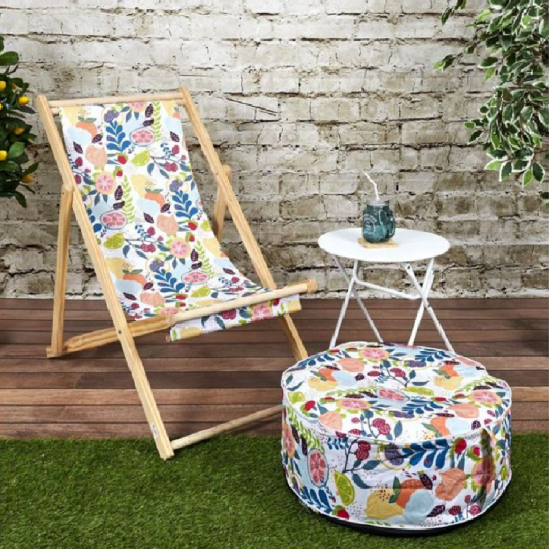 Pouf Gonflable Pour Jardin Élégant Confort Et Style (couleur Aléatoire) thumbnail 3