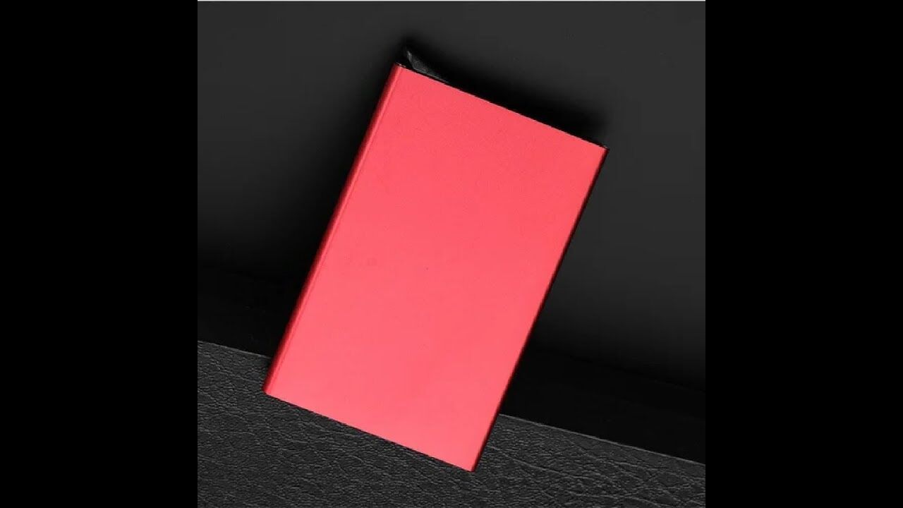 Porte-Carte de Crédit Automatique Pop-up en Aluminium Porte-Monnaie (Couleur Aléatoire) thumbnail 4