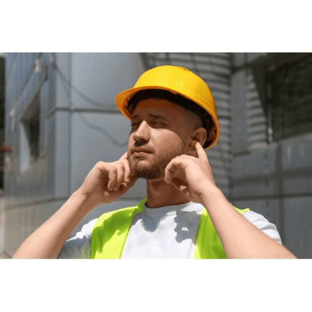 Bouchons d’oreilles en mousse polymère, pack de 10 pièces, protection auditive contre le bruit. thumbnail 3