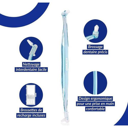 ORALEX 6 Brossettes Interdentaires pour une Bouche Saine thumbnail 3