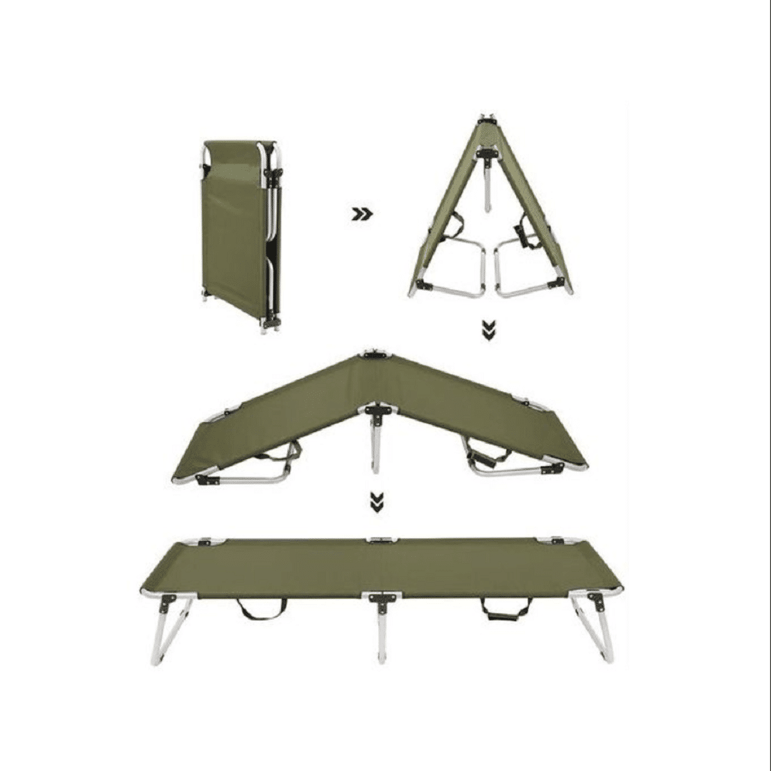 Lit Pliable pour le Camping en Plein Air pratique