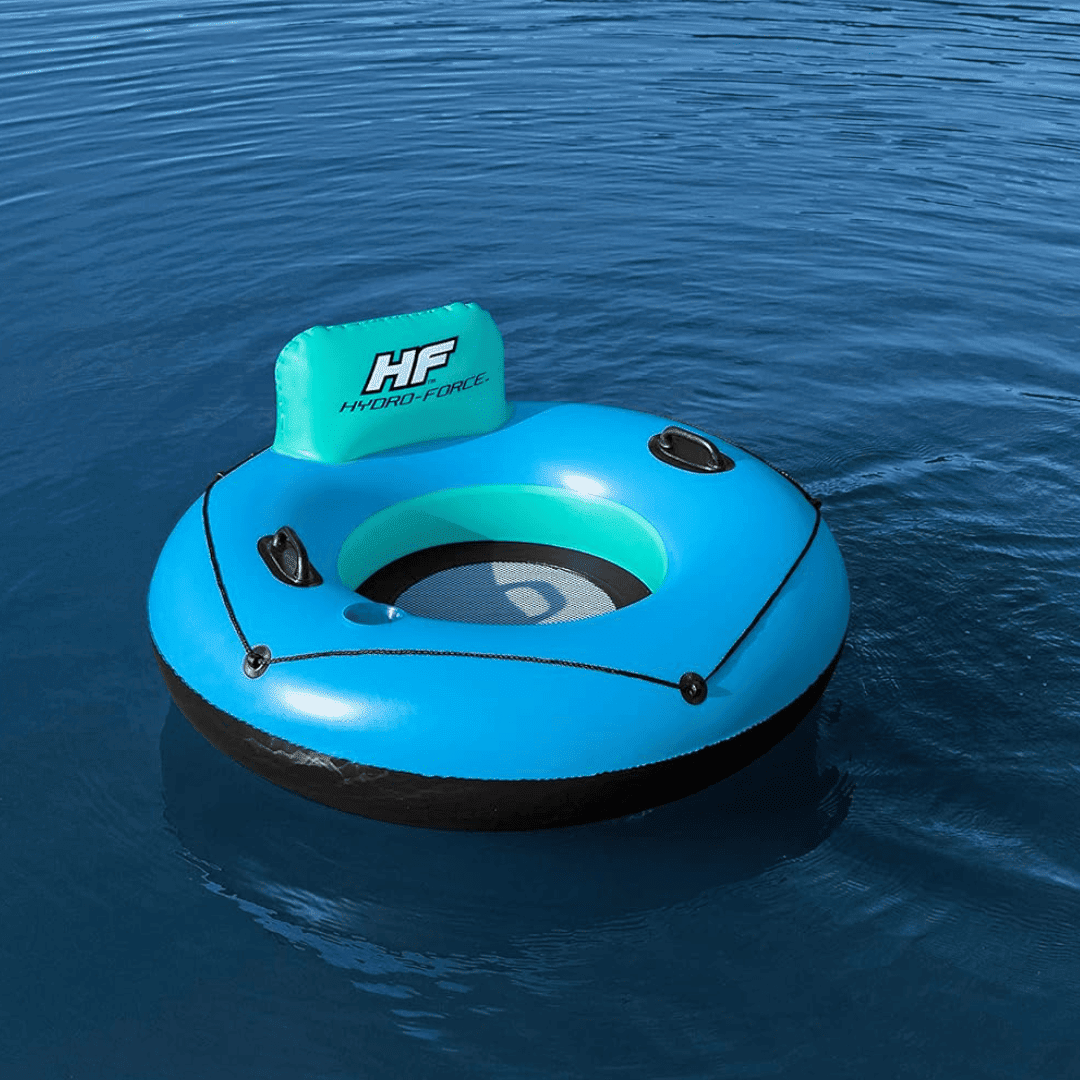 Chaise de Piscine Gonflable de Luxe pour Adultes avec Dossier Confort thumbnail 3